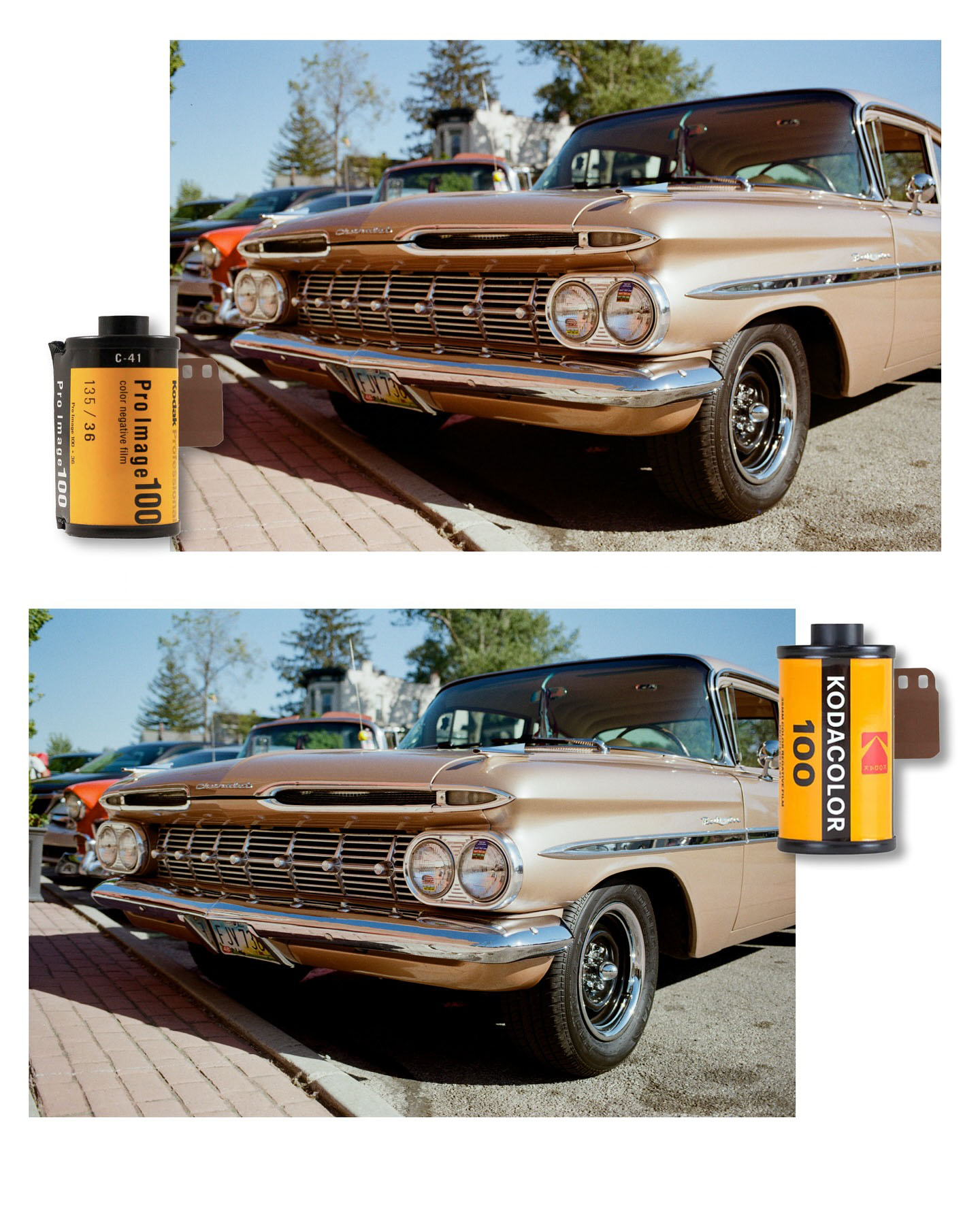 Kodacolor 100 vs Pro Image 100