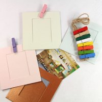 Набор рамок с прищепками для Polaroid Pic 300 и Fujifilm instax mini
