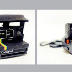 Polaroid one step 600 радужный