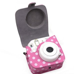 Чехол "горошек" для instax mini 8 и 9