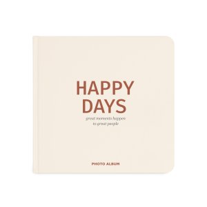 Фотоальбом желтый Happy days