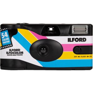 Ilford Ilfocolor Rapid одноразова фотокамера подвійний кадр (54 кадри)