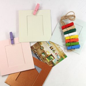 Набор рамок с прищепками для Polaroid Pic 300 и Fujifilm instax mini