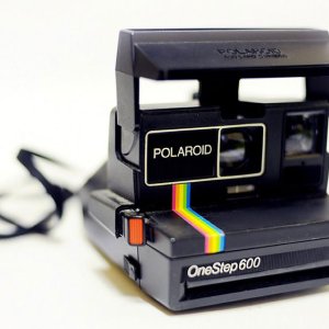 Polaroid one step 600