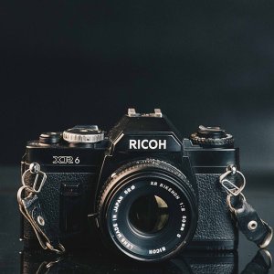 Ricoh XR6 + XR Rikenon 50 1:2 пленочный фотоаппарат 