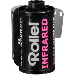Rollei Infrared 400 чорно біла плівка (35мм 36 кадрів)