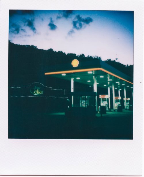 Polaroid 600 нічний кадр