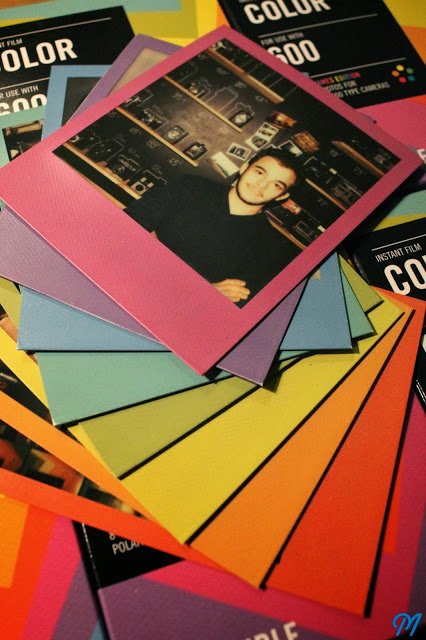 Кассеты Polaroid 600 frame color edition
