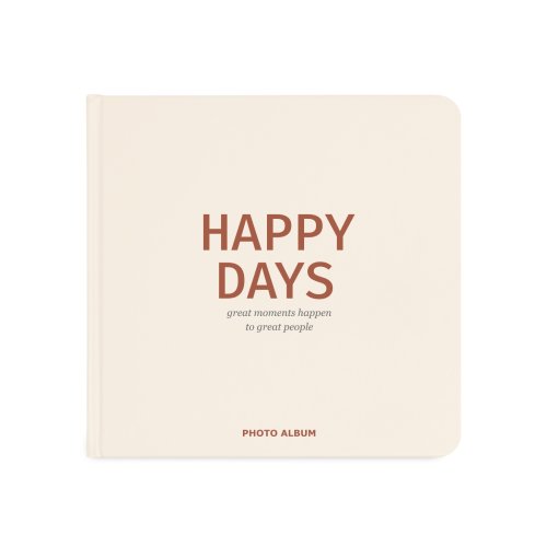 Фотоальбом желтый Happy days