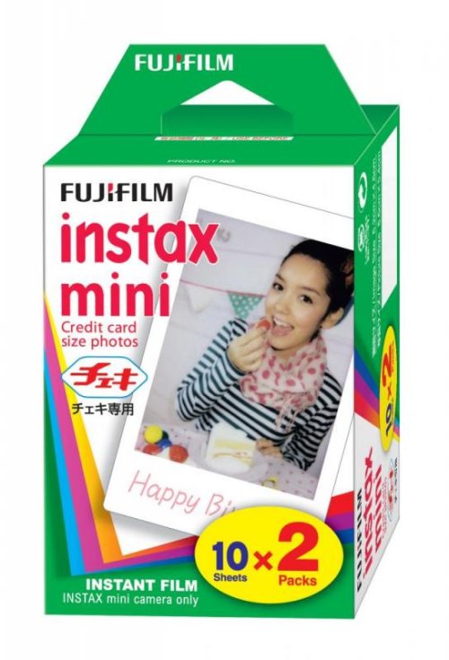 Картридж Fujifilm Instax mini glossy Double pack касети mini упаковка instax картриджи instax mini 11