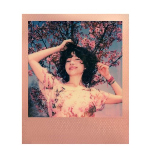 Цветная пленка Polaroid i-Type с рамками розового золота
