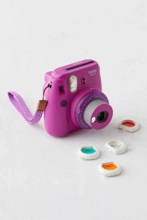 Fujifilm Instax mini 9 Clear Желтый, Фиолетовый (Limited Edition)