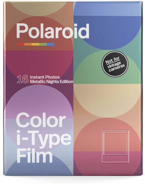 Polaroid i-Type цветная пленка - Metallic Nights Edition