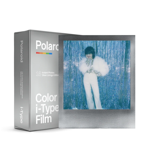 Polaroid i-Type цветная пленка - золотая/серебряная рамка 16 фото