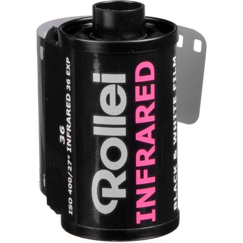 Rollei Infrared 400 чорно біла плівка (35мм 36 кадрів)
