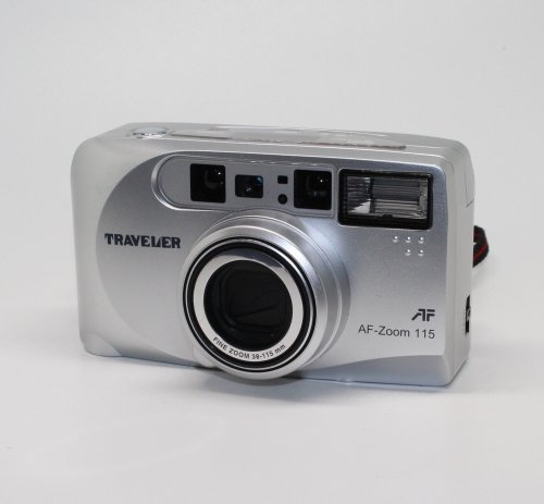 Traveler AF-Zoom 115 Плівковий фотоапарат 35мм з об’єктивом 38-115мм з автофокусом